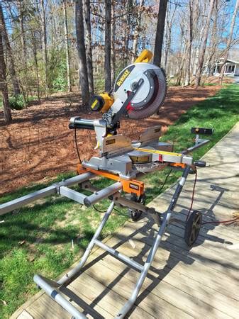 Craigslist miter saw - Free Shipping Included. DEWALT DWS779 120V 15 Amp 12 in. Double Bevel Sliding Compound Miter Saw New. $470.99. $694.99 | 32% OFF. Dewalt 12 in. Sliding Compound Miter Saw DWS779R Certified Refurbished. $469.99. $499.99 | 6% OFF. eBay Refurbished. DeWalt DCS361B 20V MAX Brushed Sliding Li-Ion 7-1/4" Cordless Miter Saw New.